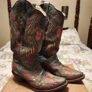 Corral Heart n Wings boots